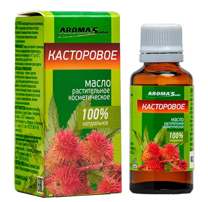 деталь Косметическое касторовое масло 30мл Aroma Saules
