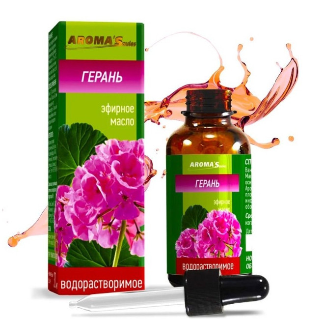 деталь Эфирное масло герани 30мл AromaSaules
