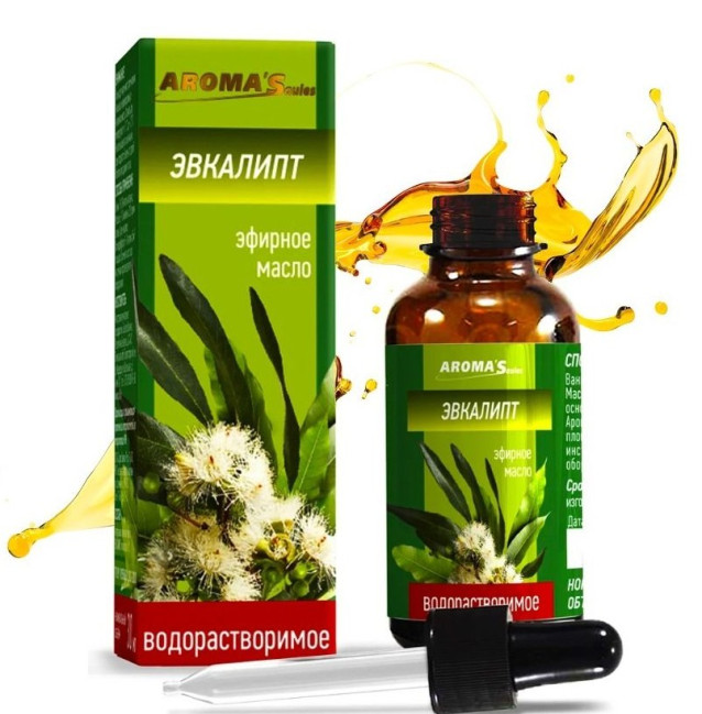 деталь Эфирное масло эвкалипта 30мл Aroma Saules