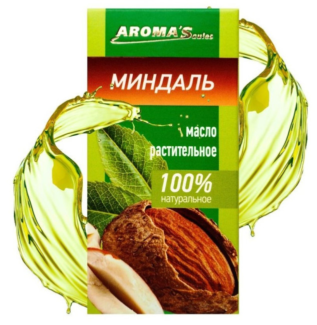 деталь Растительное масло миндаля 30мл Aroma Saules