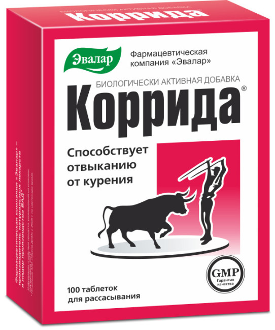 деталь Таблетки Коррида 100шт Эвалар