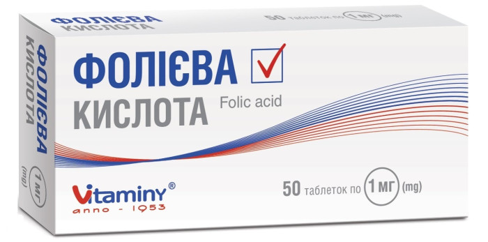 деталь Фолиевая кислота 50табл. 5г.