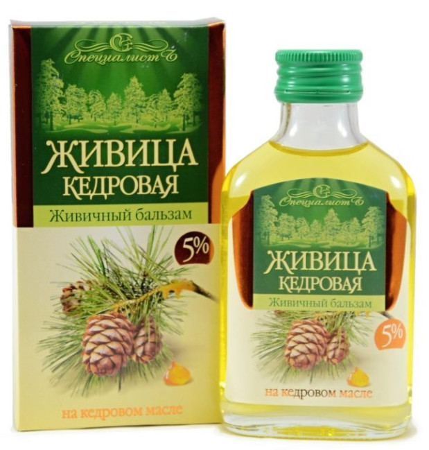 деталь Бальзам из живицы кедра 5% 100мл Специалист
