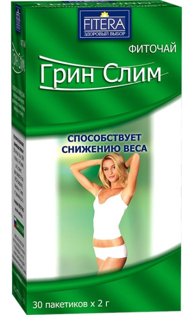 деталь Фиточай для похудения 30шт 60г Грин Слим