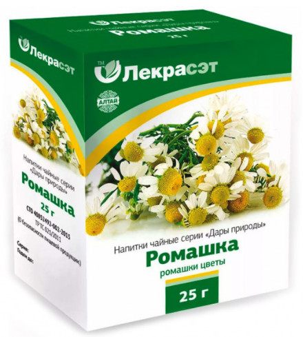 деталь Ромашка аптечная 25г Лекрасэт