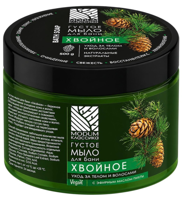 деталь Густое мыло Хвойное 500г Modum