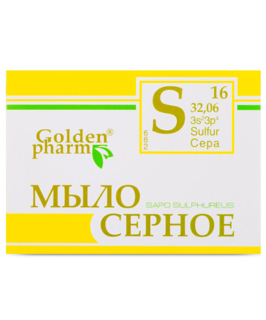 деталь Cерное мыло 70г Голден Фарм