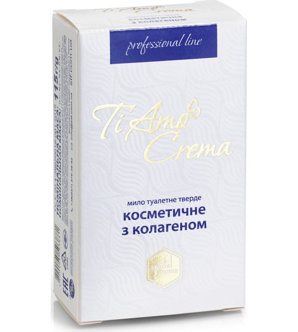 деталь Твердое мыло с коллагеном 115 г Ti Amo Crema