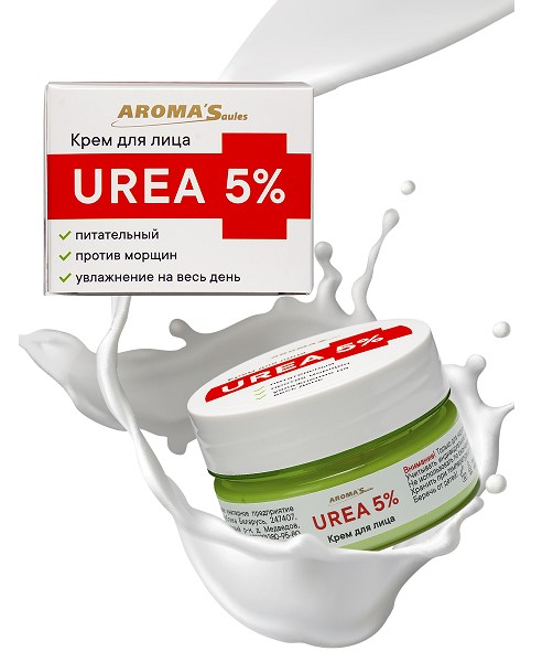 деталь Крем для лица UREA 5% 75мл