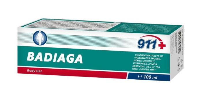 деталь Гель для тела Badyaga 100 мл  911