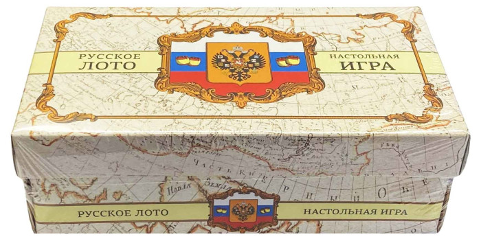 деталь Настольная игра Лото Россия картон