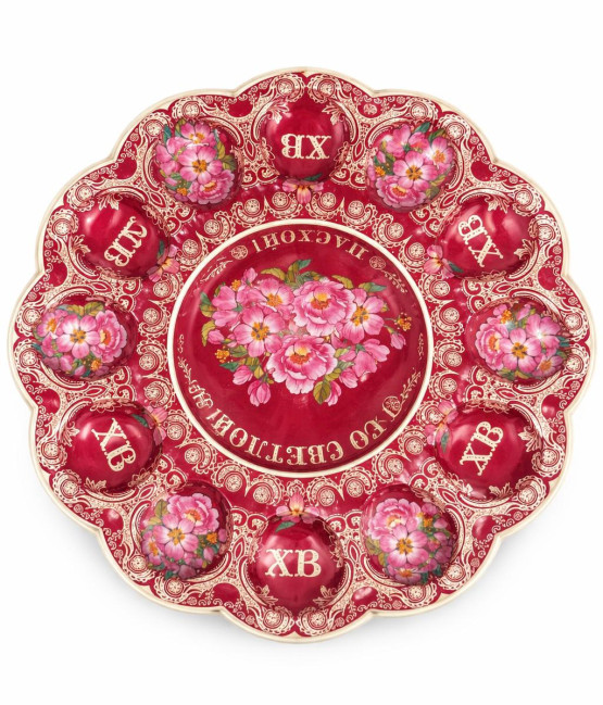 деталь Подставка для пасхальных яиц 30см 12шт