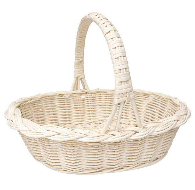 деталь Velikonoční košík Kosička bílý S