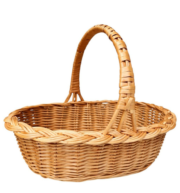 деталь Velikonoční košík Kosička přírodní M