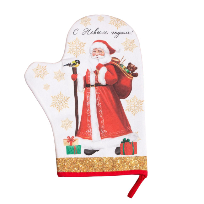 деталь Kuchyňská rukavice S Novym Godom 28×20 cm