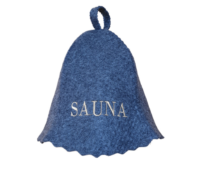 деталь Шапка для бани (сауны) Sauna серая