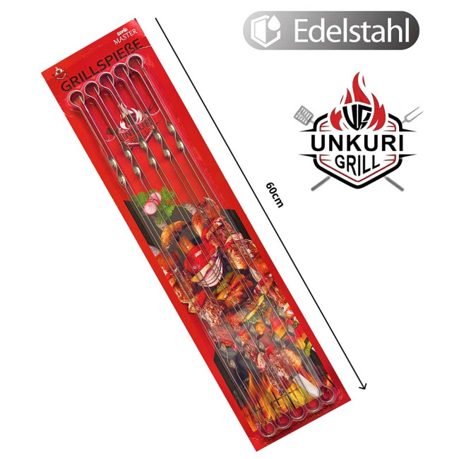 деталь Шампура 60см 10шт Unkuri Grill