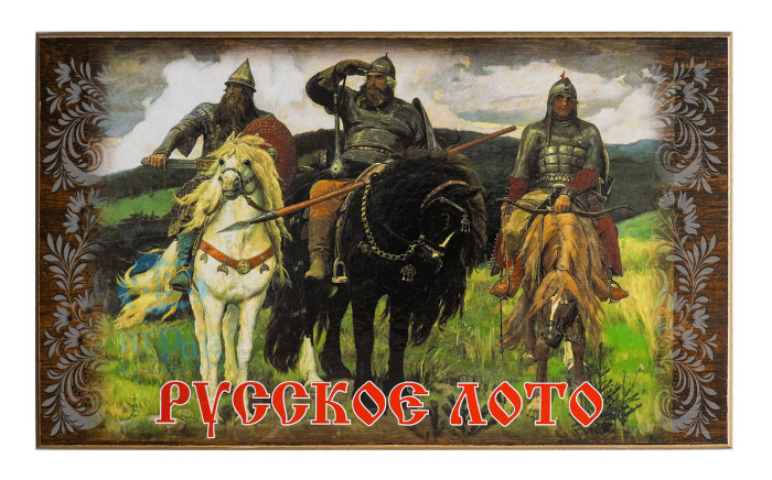 деталь Настольная игра лото ТРИ БОГАТЫРЯ 