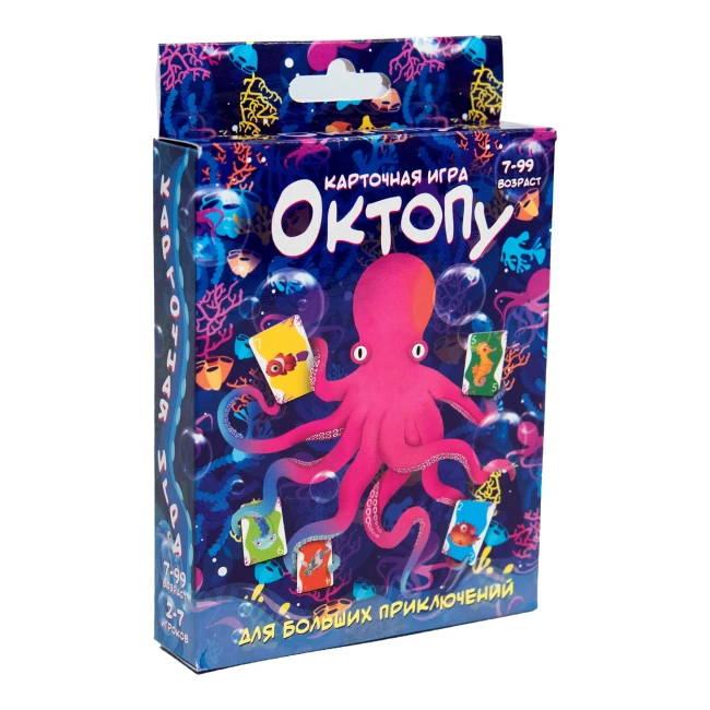 деталь Настольная игра «Октопу» (от 7 лет) 