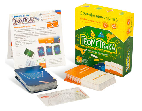 деталь Настольная игра «Геометрика» (от 7 лет)