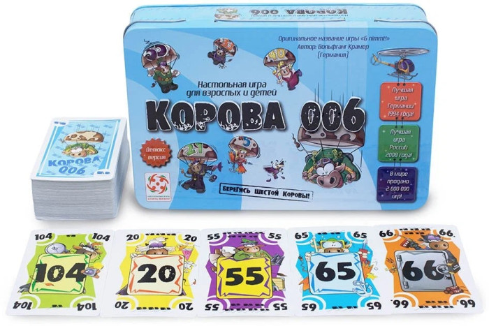 деталь Настольная игра «Корова 006» (от 8 лет)