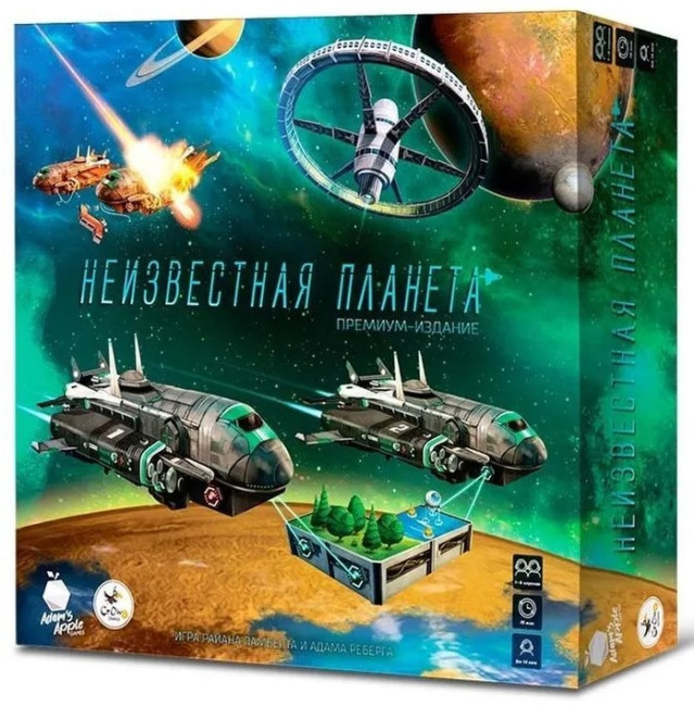деталь Настольная игра «Неизвестная планета. Премиум» (с 14 лет)