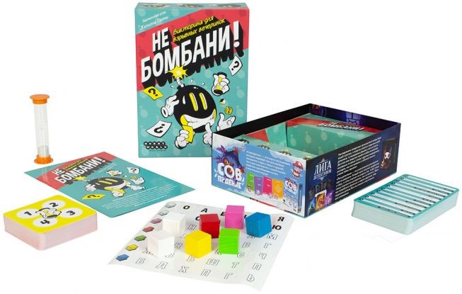 деталь Настольная игра «Не бомбани!» (от 12 лет)