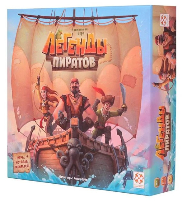 деталь Настольная игра «Легенды пиратов» (с 8 лет)