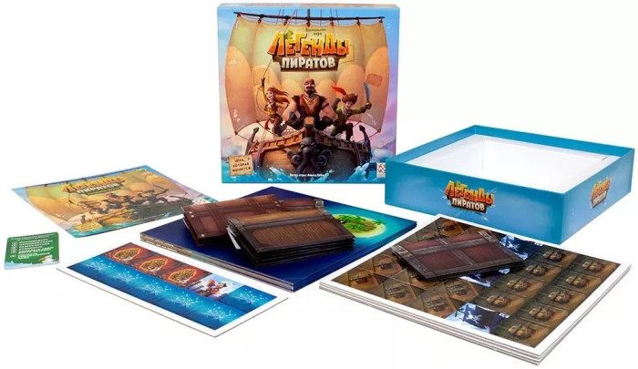 деталь Настольная игра «Легенды пиратов» (с 8 лет)