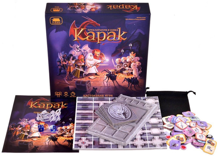 деталь Настольная игра «Приключения в замке Карак» (с 7 лет)