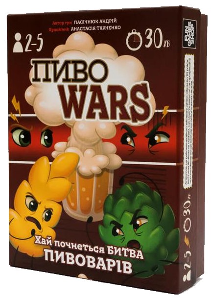 деталь Настольная игра «ПивоWars» (с 18 лет) укр