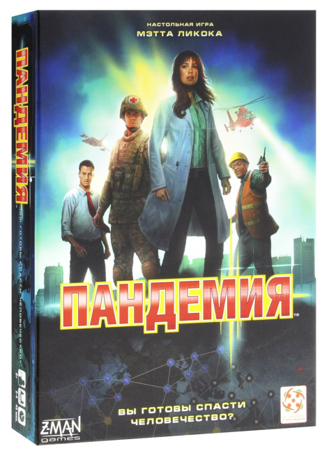 деталь Настольная игра «Пандемия» (с 8 лет)