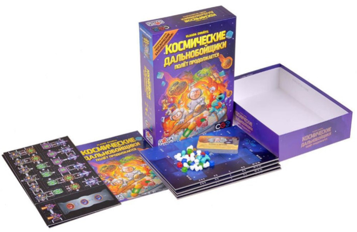 деталь Настольная игра «Космические дальнобойщики» (с 8 лет)