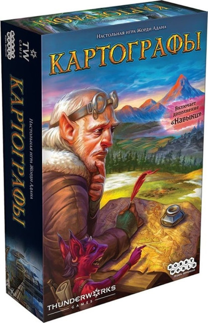 деталь Настольная игра «Картографы» (от 10 лет)