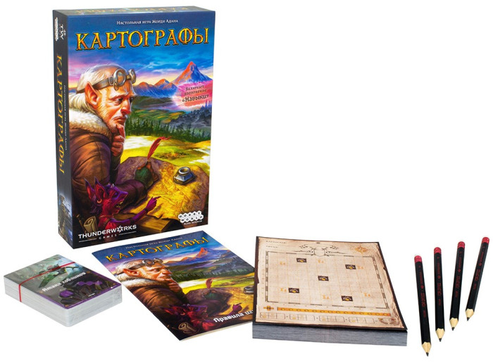 деталь Настольная игра «Картографы» (от 10 лет)
