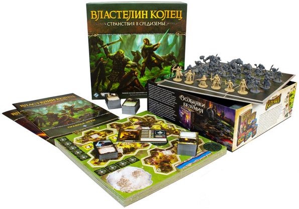 деталь Настольная игра «Властелин колец. Странствия в средиземье» (с 13 лет)