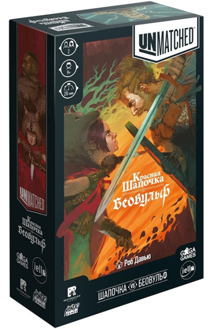 деталь Настольная игра «Красная Шапочка против Беовульфа» (с 9 лет)