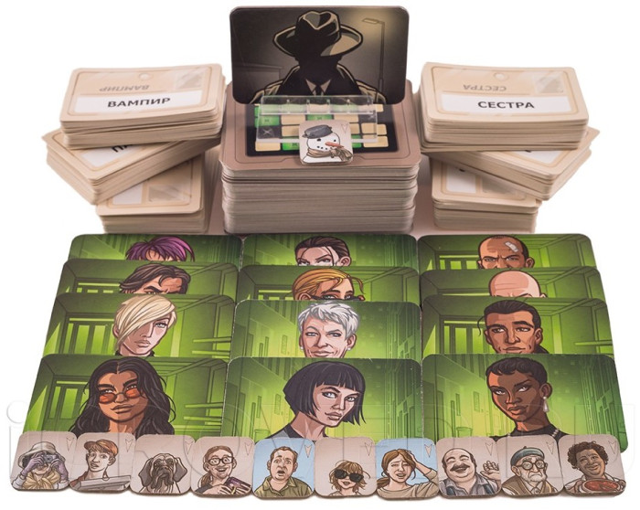 деталь Настольная игра «Codenames. Duet» (с 11 лет)