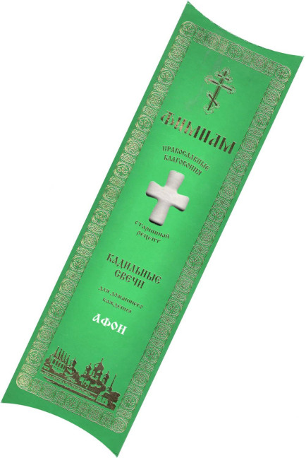 деталь Набор ладанных свечей «Афон» 21×4см Fimiam