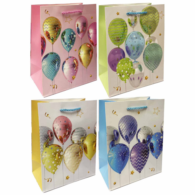 деталь Подарочный пакет 23х18см Воздушные шары
