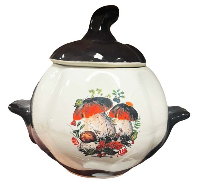 деталь Keramický hrnec „Houby máslovky“ 0.75l