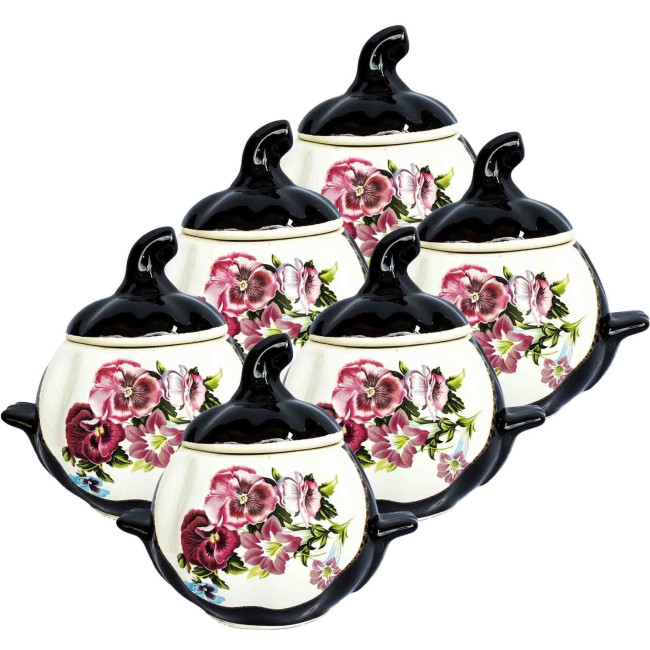 деталь Керамический горшок 0,75л Фиалки