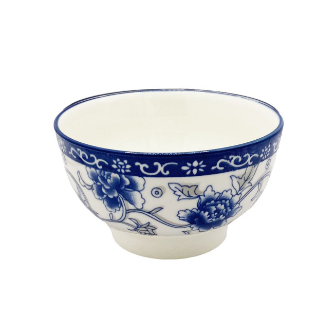 деталь Фарфоровая миска «Чёрный узор», 11,8×6,8 см 310 мл