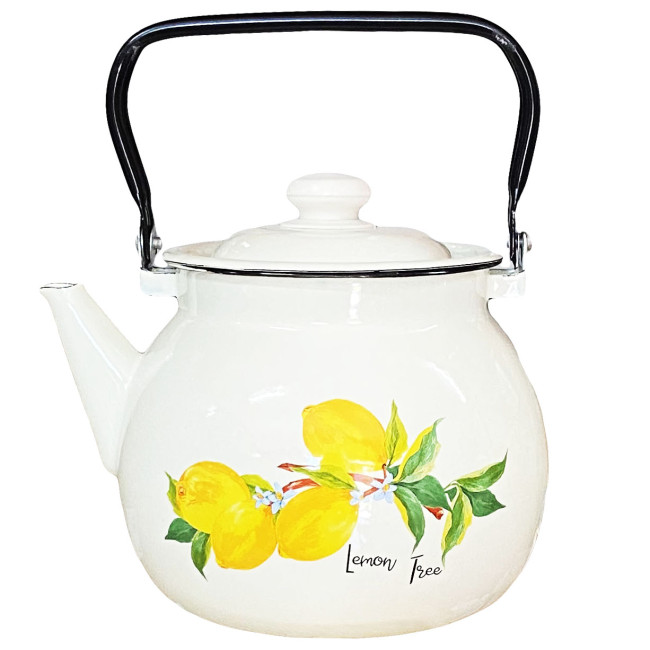 деталь Эмалированный чайник 3,5Л Lemon Tree