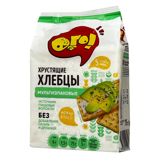 деталь Хлебцы мультизлаковые 75г Ого!