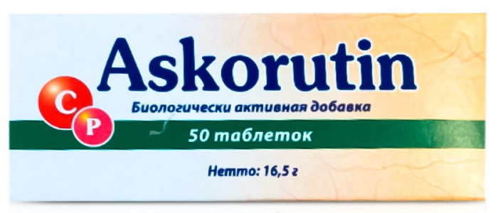 деталь Аскорутин 50таб*330мг