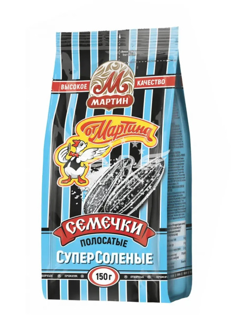 деталь Семечки суперсоленые 150г Мартин