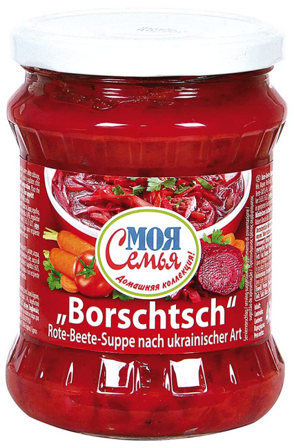 деталь Борщ со свежей свеклой Украинский 460г Моя Семья