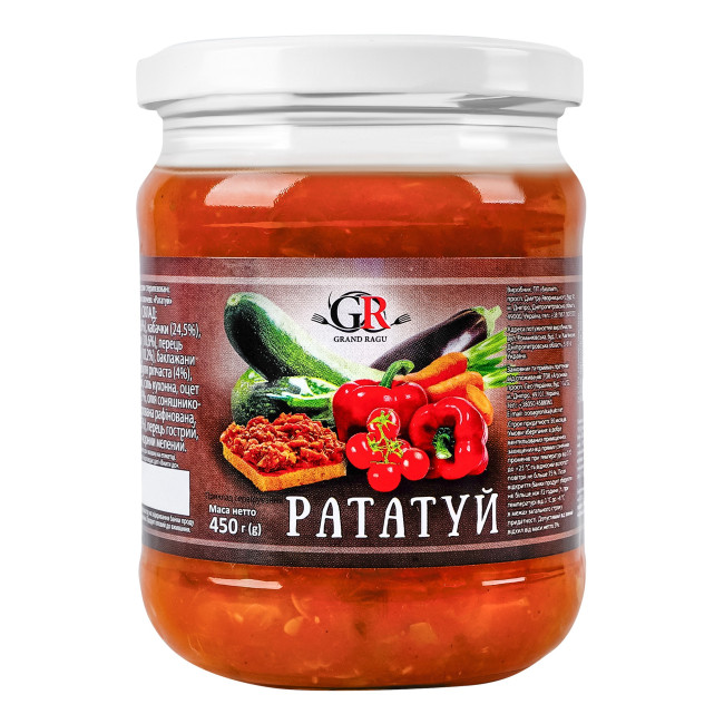 деталь Овощная закуска «Рататуй» 450г Grand Ragu