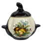 предварительный просмотр Керамический горшок Грибы 0,75л